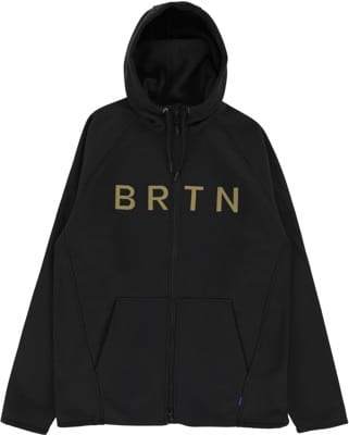 Burton Crown Weatherproof Fleece Full Zip Hoodie - true black - view large