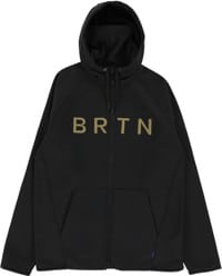 Burton Crown Weatherproof Fleece Full Zip Hoodie - true black