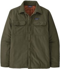 Patagonia Insulated Organic Cotton Fjord Flannel Shirt - basin green