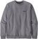 Patagonia P-6 Logo Uprisal Crew Sweatshirt - gravel heather - front