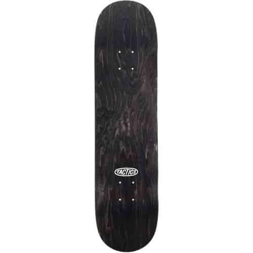 Tactics Oval Logo Skateboard Deck - black Tactics Oval Logo Skateboard Deck - black