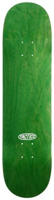 Tactics Oval Logo Skateboard Deck - green - view large