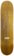 Tactics Oval Logo Skateboard Deck - yellow