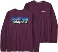 Patagonia P-6 Logo Responsibili-Tee L/S T-shirt - night plum