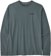 Patagonia P-6 Logo Responsibili-Tee L/S T-shirt - nouveau green - front