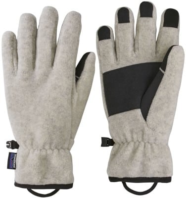 Patagonia Synch Fleece Liner Gloves - oatmeal heather - view large