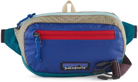 Patagonia Ultralight Black Hole Mini Hip Pack - patchwork: belay blue - view large