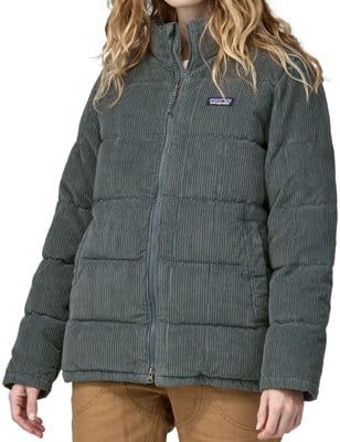 Patagonia Women's Cord Fjord Coat Jacket - nouveau green - view large