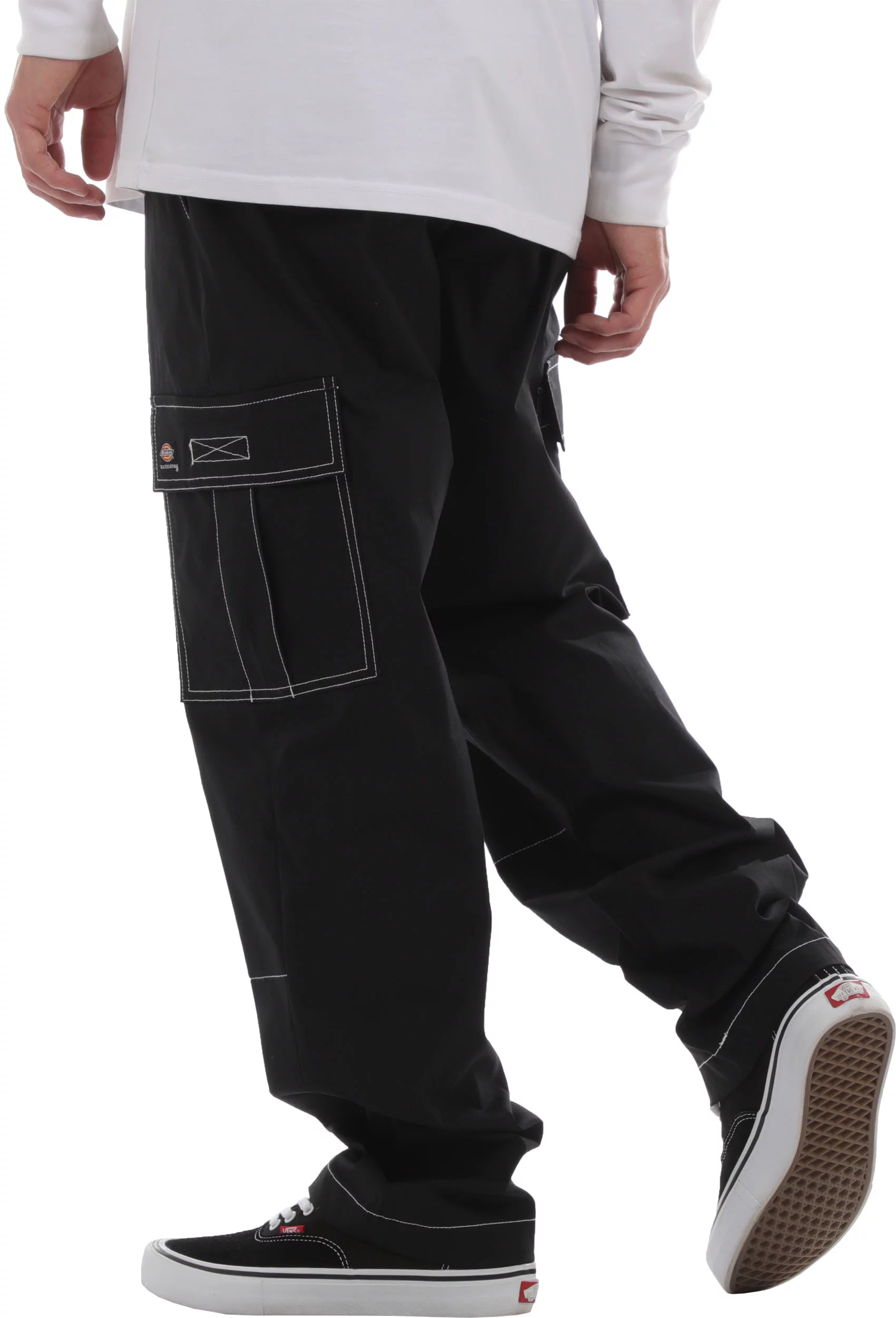 Dickies 595 Regular Fit Cargo Pant Black - Skate Warehouse