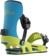 Bent Metal Axtion Snowboard Bindings 2024 - (gnu) blue/green