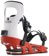 Bent Metal Bolt Snowboard Bindings 2024 - white/red