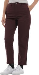 RVCA Women's Weekend Stretch Pants - espresso