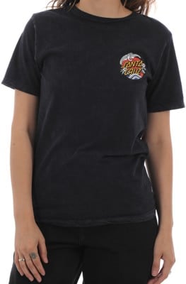 Santa Cruz Women's Crane Dot T-Shirt - mineral black - view large