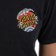 Santa Cruz Women's Crane Dot T-Shirt - mineral black - front detail