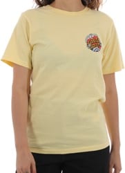 Santa Cruz Women's Crane Dot T-Shirt - golden sponge
