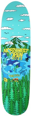 Tactics Northwest Open 2023 8.6 ATB Shape Skateboard Deck - view large