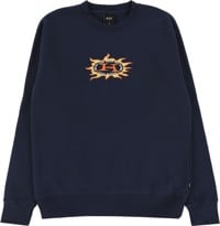HUF Fire Crew Sweatshirt - navy