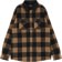 Roark Nordsman Flannel Shirt - dark khaki