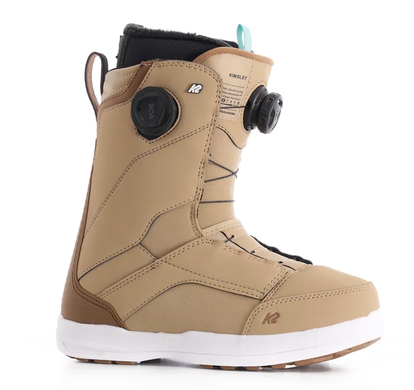 K2 スノーボード　ブーツ　KINSLEY 24cm K2 Women's Kinsley Snowboard Boots 2024 - tan | Tactics