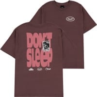 HUF Cousin Of Death T-Shirt - eggplant