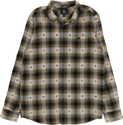 Volcom Skate Vitals Simon Bannerot Flannel Shirt - expedition green - view large