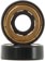 Diamond Supply Co Hella Fast Abec 5 Skateboard Bearings - gold - face