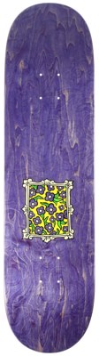 Krooked Flowers Emboss 8.25 Skateboard Deck - navy - view large