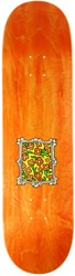 Krooked Flowers Emboss 8.25 Skateboard Deck - orange