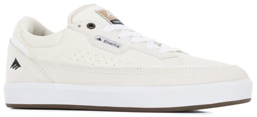 Emerica Gamma G6 Skate Shoes - (julian davidson) white - view large