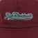 HUF Crackerjack Snapback Hat - berry - front detail