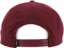 HUF Crackerjack Snapback Hat - berry - reverse