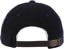 Brixton Parsons LP Strapback Hat - washed navy cord - reverse
