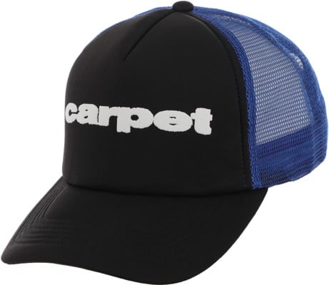 Carpet Puff Trucker Hat - black/blue - view large