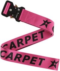 Carpet Woven Belt - pink/black