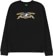 Anti-Hero Eagle Crew Sweatshirt - black/blue multi-color