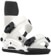 Ride C-6 Snowboard Bindings 2024 - white - reverse