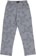 Krooked Style Eyes Ripstop Double Knee Pants - grey/black - reverse