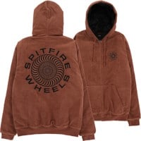 Spitfire Classic 87' Swirl Corduroy Jacket - brown/black