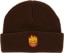 Spitfire Bighead Fill Beanie - brown/red/gold