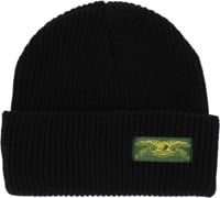 Anti-Hero Stock Eagle Label Cuff Beanie - black/green/yellow