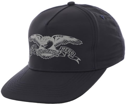 Anti-Hero Basic Eagle Snapback Hat - navy/grey - view large