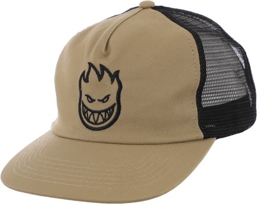 Spitfire Bighead Trucker Hat - tan/black - view large