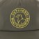 Anti-Hero Basic Pigeon Round Snapback Hat - sage/yellow - front detail