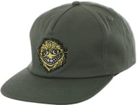 Anti-Hero Grimple Snapback Hat - dark green