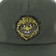 Anti-Hero Grimple Snapback Hat - dark green - front detail