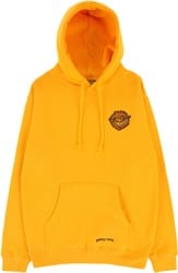 Anti-Hero Grimple Embroidered Hoodie - gold/orange