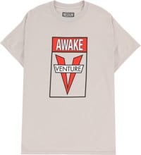 Venture Awake T-Shirt - ice grey/red/white-black