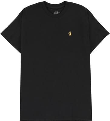 Krooked Shmoo Embroidered T-Shirt - black/yellow - view large
