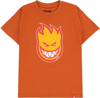 Spitfire Kids Bighead Fill T-Shirt - texas orange/gold-red - view large