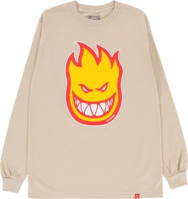 Spitfire Bighead Fill L/S T-Shirt - sand/gold-red - view large